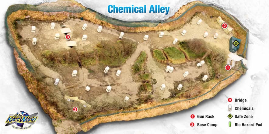chemical alley Paintball Arena Cork
